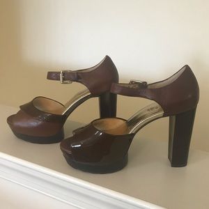 MICHAEL Michael Kors High Heel Platform Sandals